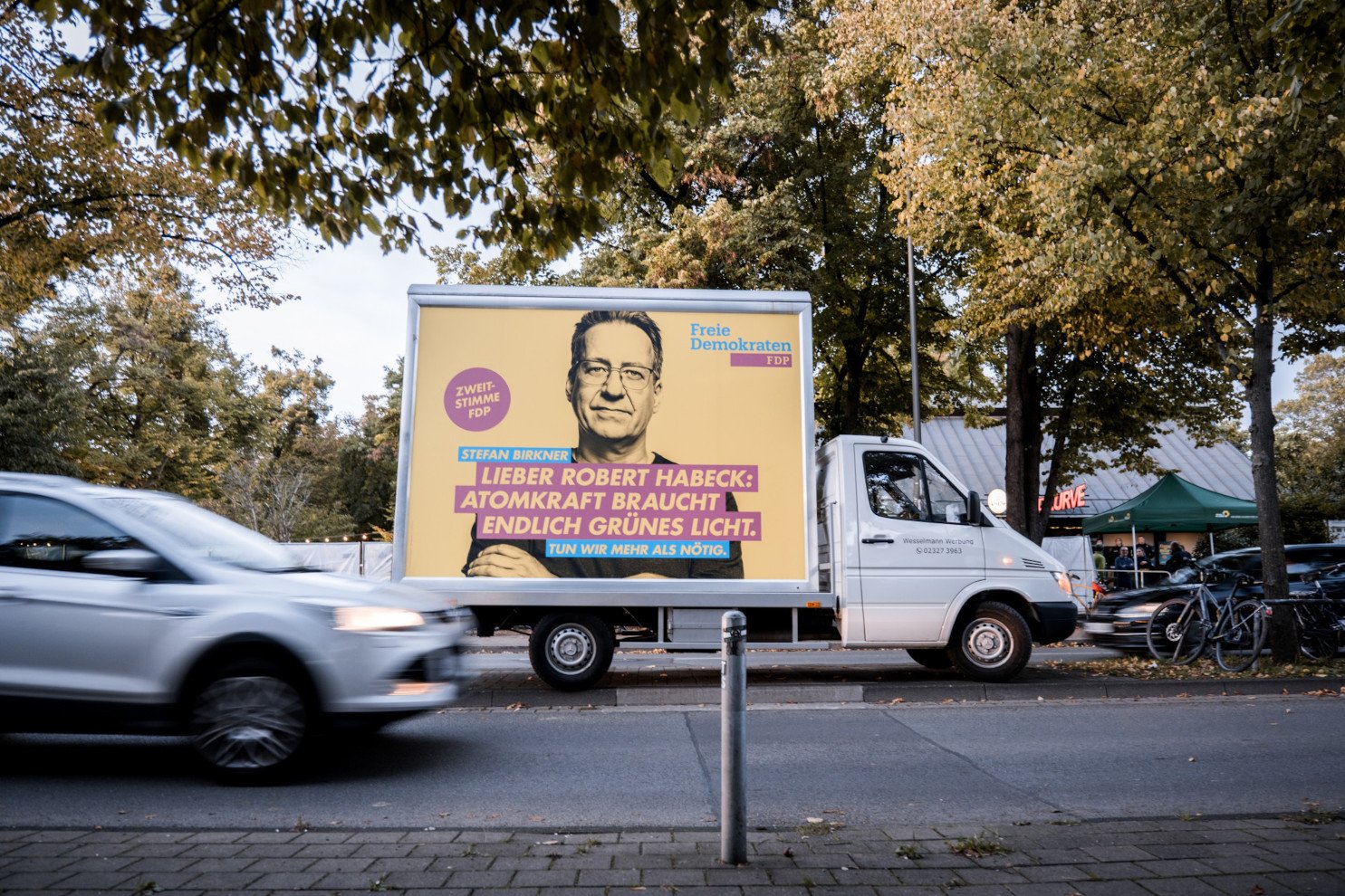 Wahlplakat der FDP NS